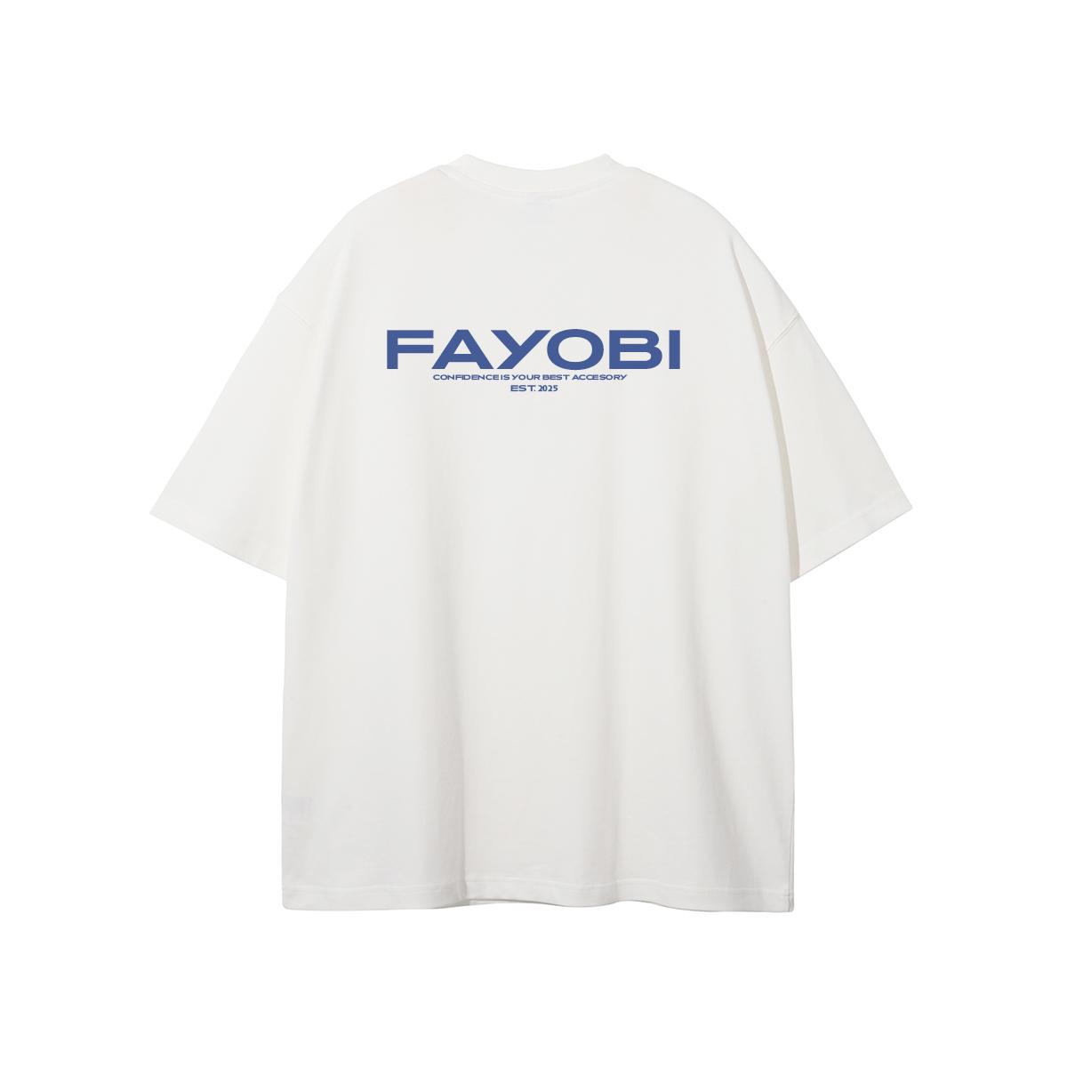 Fayobi Classic Tee White