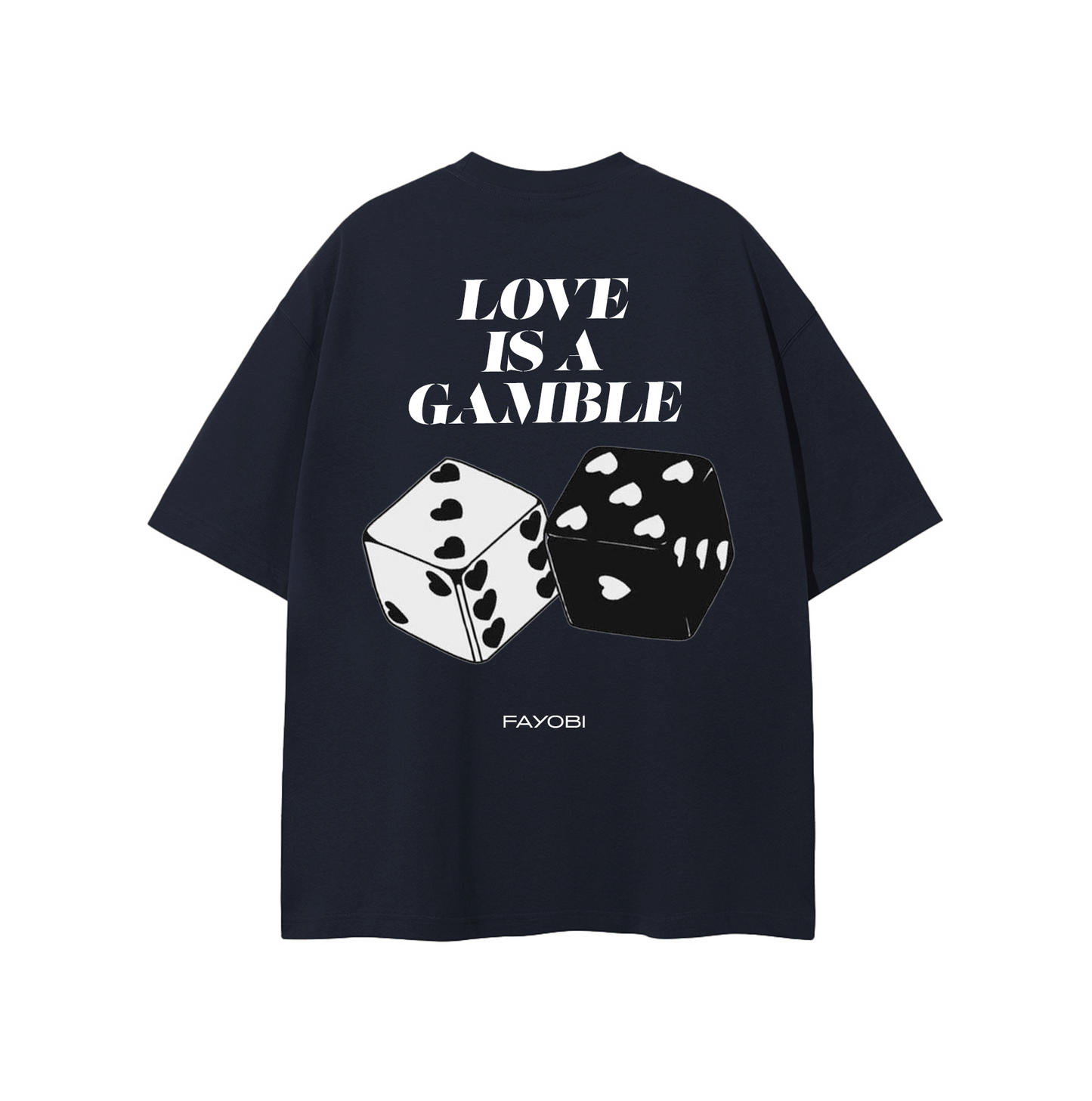 Love Is A Gamble Dark Blue